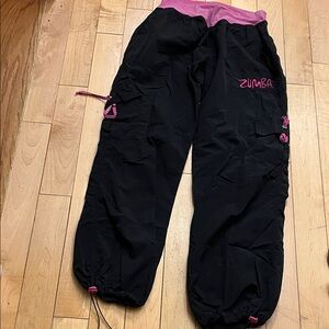 Zumba Fitness Pink and Black Activewear